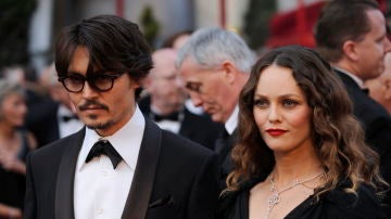 Johnny Depp y Vanessa Paradis