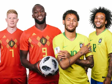 Bélgica y Brasil se miden en cuartos del Mundial Bélgica y Brasil se miden en cuartos del Mundial