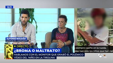 'Espejo Público' habla con el monitor del vídeo del niño de la tirolina: 
