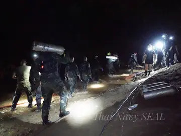 Operaciones de rescate en la cueva de Tailandia Operaciones de rescate en la cueva de Tailandia