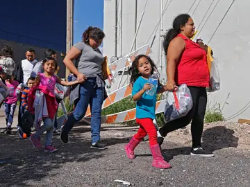 Familias de migrantes en Estados Unidos Familias de migrantes en Estados Unidos