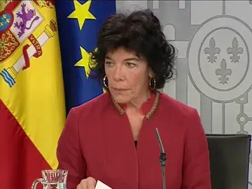 Portavoz del Ejecutivo, Isabel Celáa Portavoz del Ejecutivo, Isabel Celáa