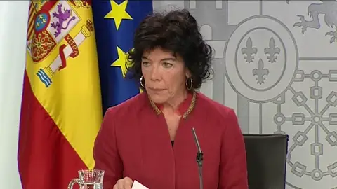 Portavoz del Ejecutivo, Isabel Celáa Portavoz del Ejecutivo, Isabel Celáa