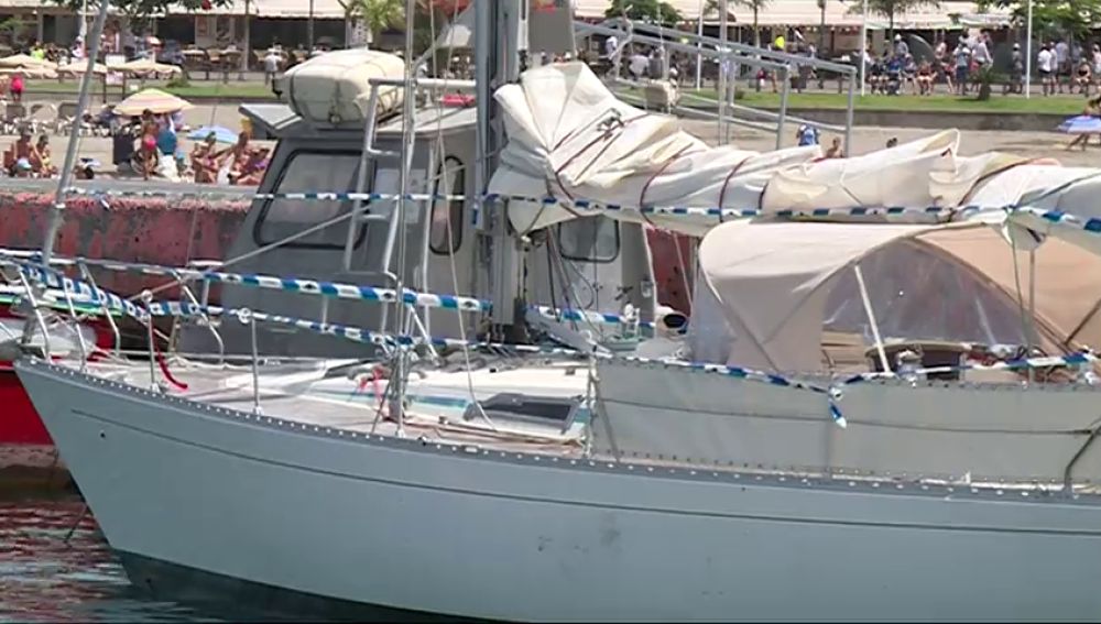 Interceptado en aguas de Tenerife un velero con 371 kilos de cocaína