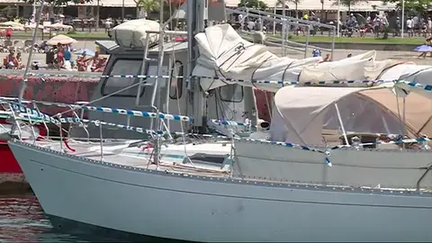 Interceptado en aguas de Tenerife un velero con 371 kilos de cocaína Interceptado en aguas de Tenerife un velero con 371 kilos de cocaína