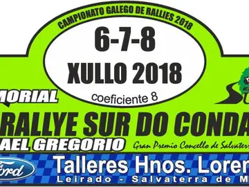 Cartel del rally de Sur do Condado Cartel del rally de Sur do Condado