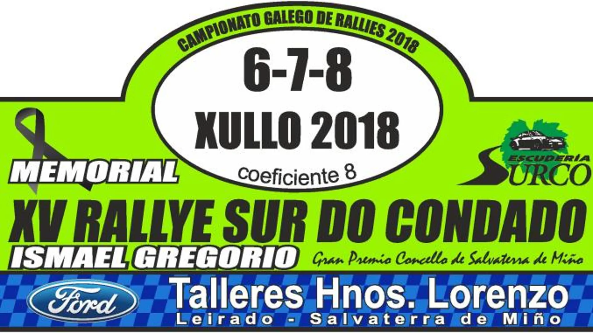 Cartel del rally de Sur do Condado Cartel del rally de Sur do Condado