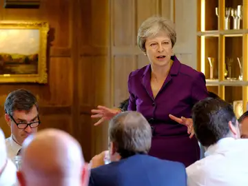 Theresa May, primera ministra británica Theresa May, primera ministra británica