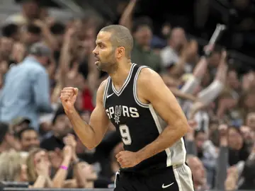 Tony Parker, con los Spurs Tony Parker, con los Spurs