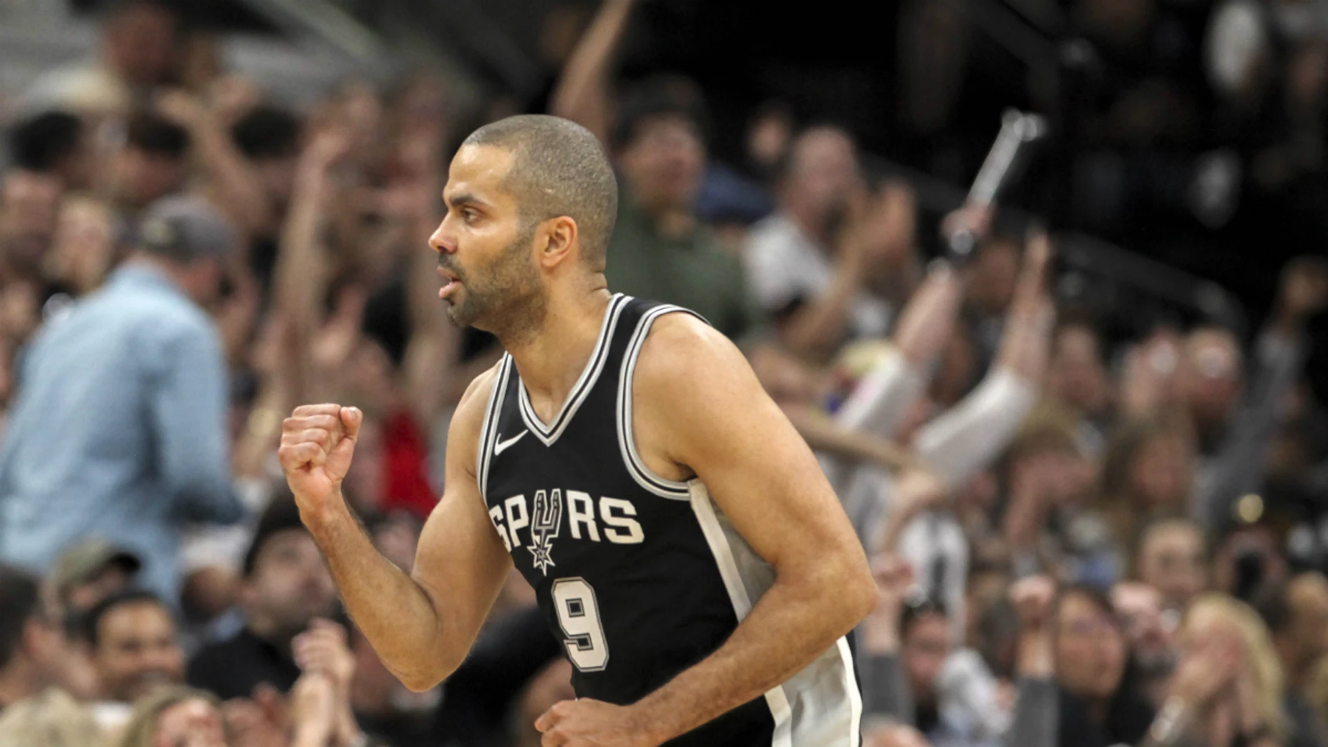 Tony Parker, con los Spurs Tony Parker, con los Spurs