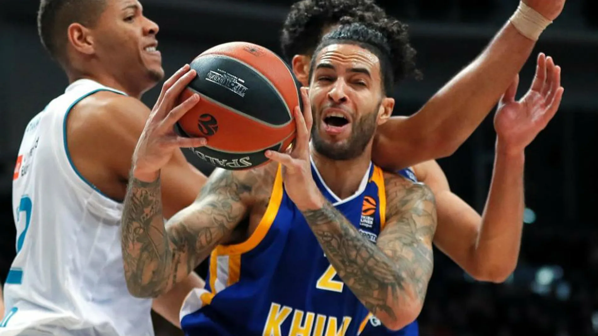 Tyler Honeycutt, durante un partido Tyler Honeycutt, durante un partido