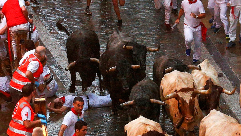 Segundo encierro San Fermín 2018