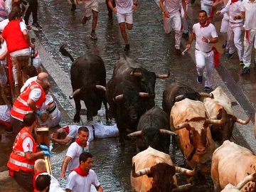 Segundo encierro San Fermín 2018 Segundo encierro San Fermín 2018
