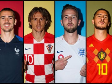 Francia, Croacia, Inglaterra o Bélgica, a por el Mundial