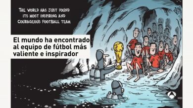 El mundo del fútbol se vuelca con el rescate de los niños de Tailandia