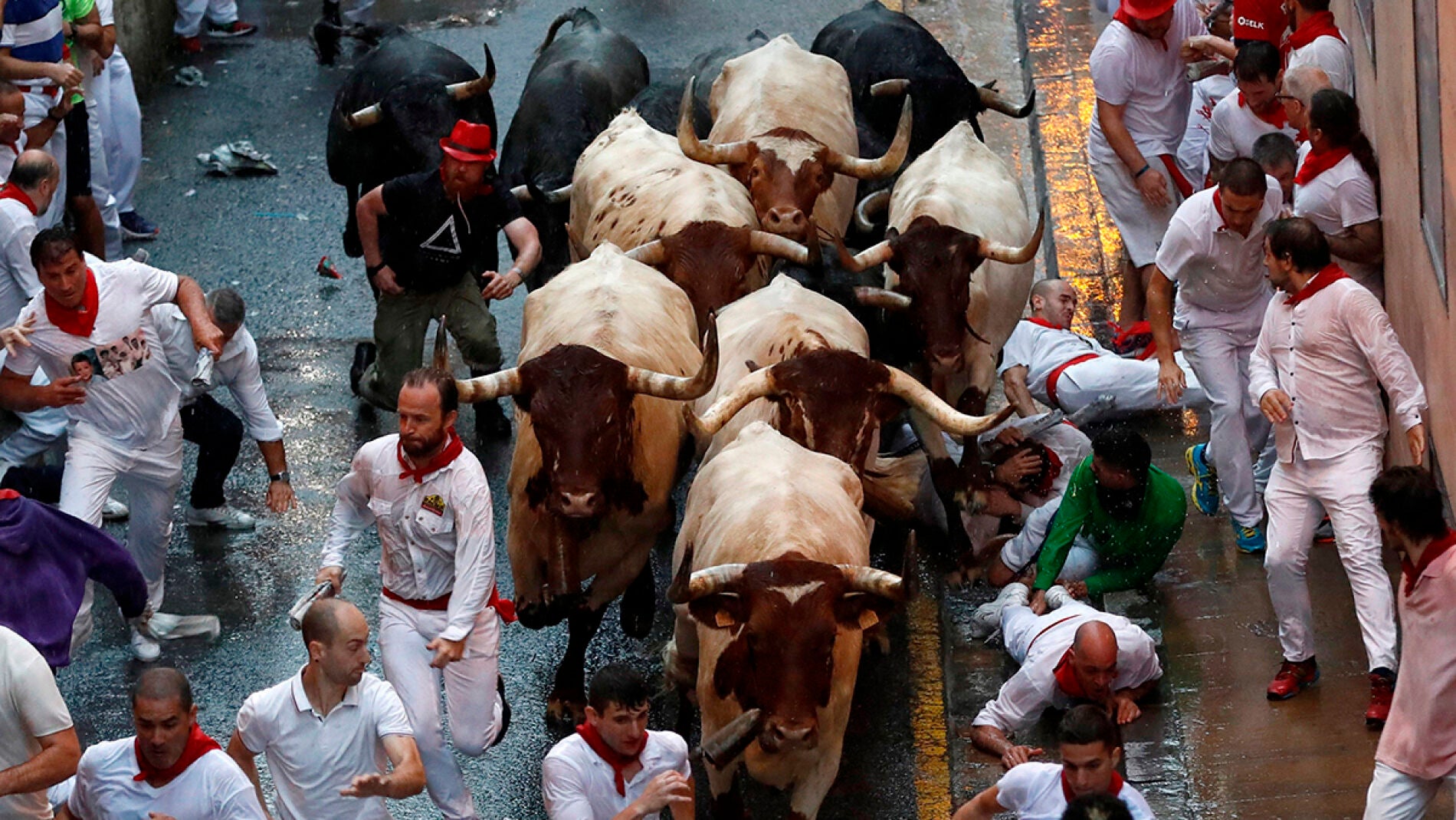 Segundo encierro San Ferm&iacute;n 2018