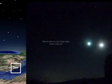 Sin rastro del meteorito avistado en Madrid y que nadie ha conseguido grabar Sin rastro del meteorito avistado en Madrid y que nadie ha conseguido grabar