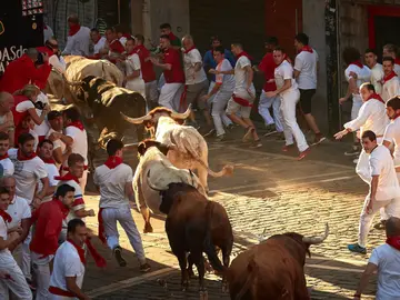 Tercer encierro de San Fermín 2018 Tercer encierro de San Fermín 2018
