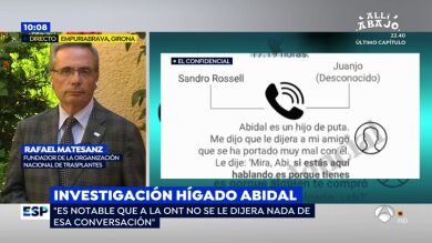 Rafael Matesanz sobre el hígado de Abidal: 