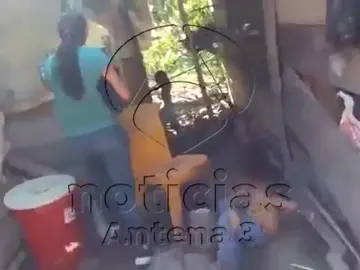 Así llegaba la policía peruana al campamento donde tenían a Así llegaba la policía peruana al campamento donde tenían a