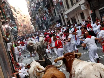 Tercer encierro de San Fermín 2018 Tercer encierro de San Fermín 2018