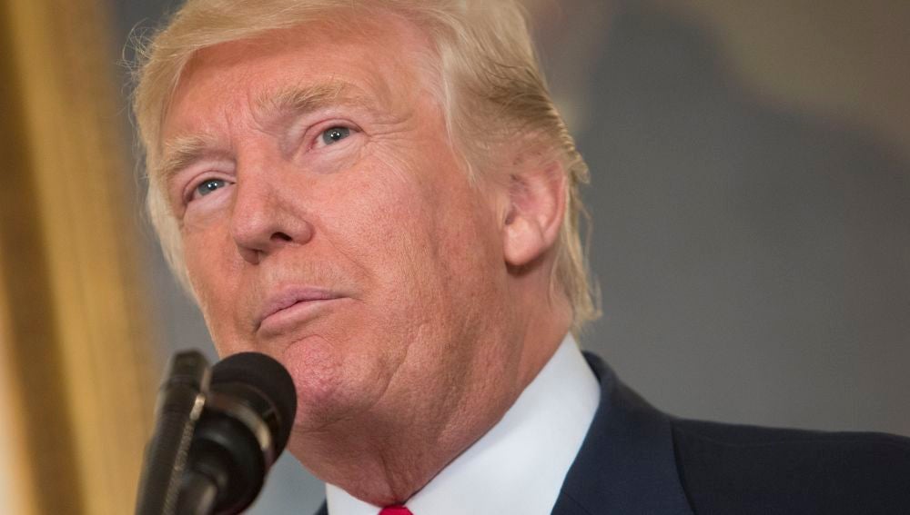 En la imagen, el presidente estadounidense, Donald J. Trump.