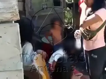 Así llegaba la Policía peruana al campamento donde tenían retenida a Patricia Aguilar Así llegaba la Policía peruana al campamento donde tenían retenida a Patricia Aguilar