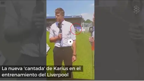 La nueva 'cantada' de Karius La nueva 'cantada' de Karius