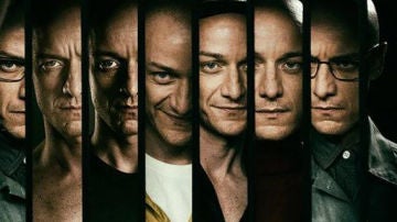 Las múltiples personalidades de James McAvoy en la película Las múltiples personalidades de James McAvoy en la película