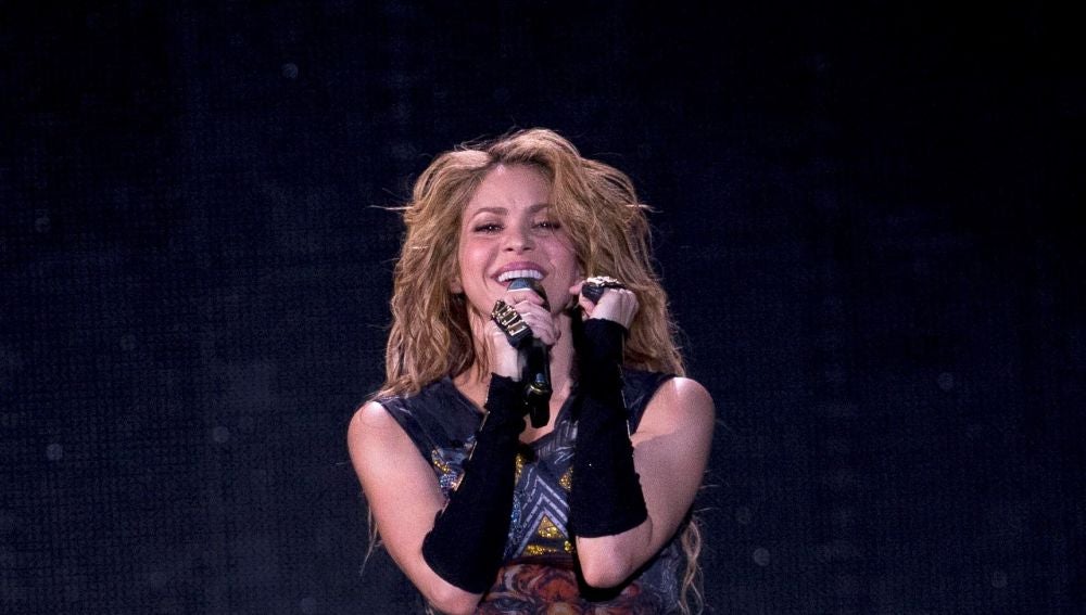 Imagen del concierto de Shakira en Barcelona
