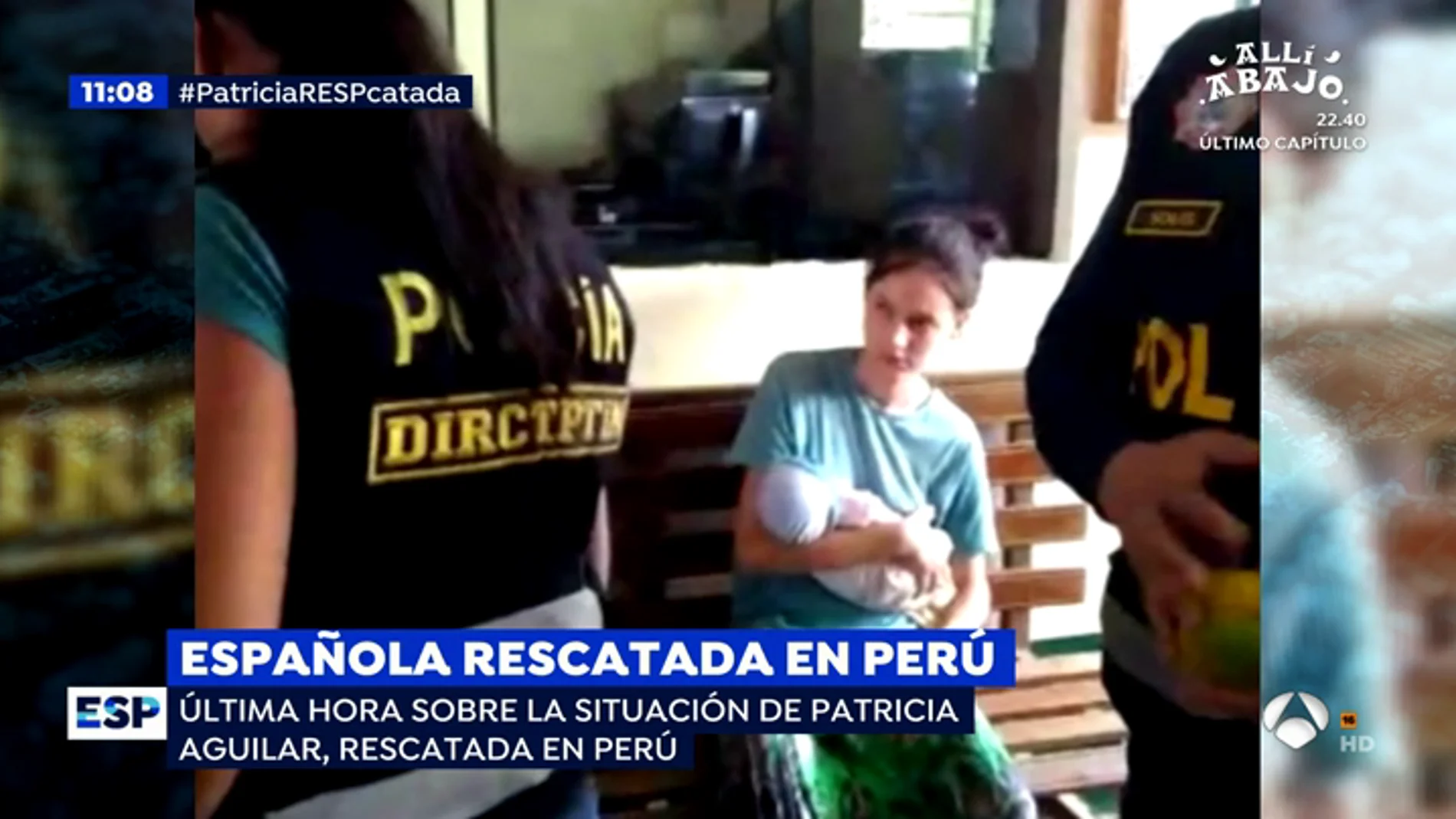Patricia Aguilar, la joven rescatada de una secta en Perú, se niega a regresar a España con su familia