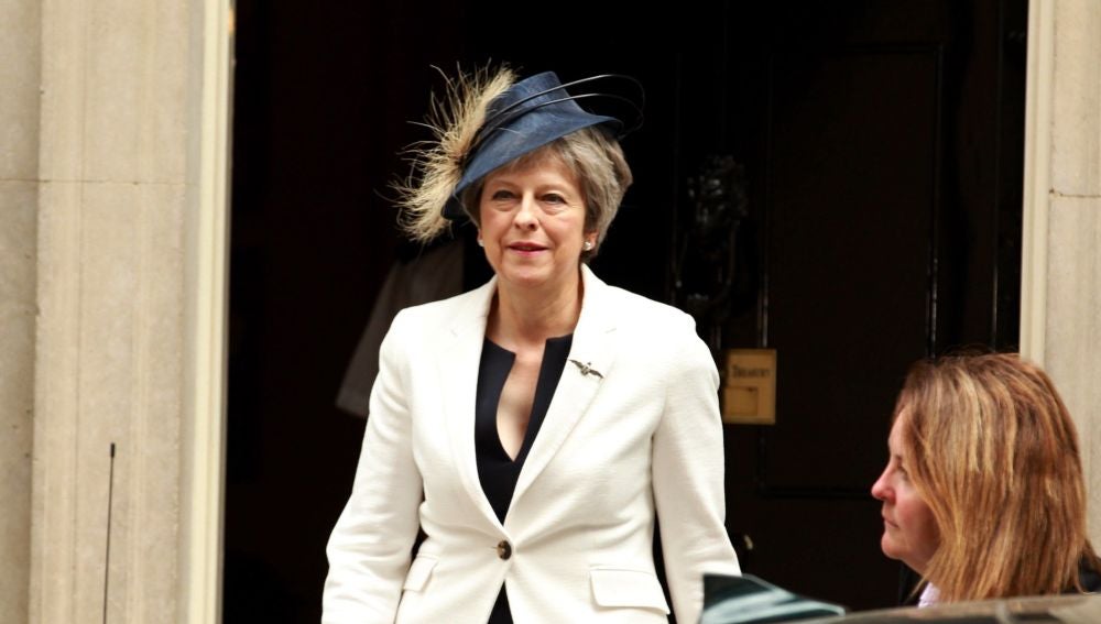 La primera ministra británica, Theresa May
