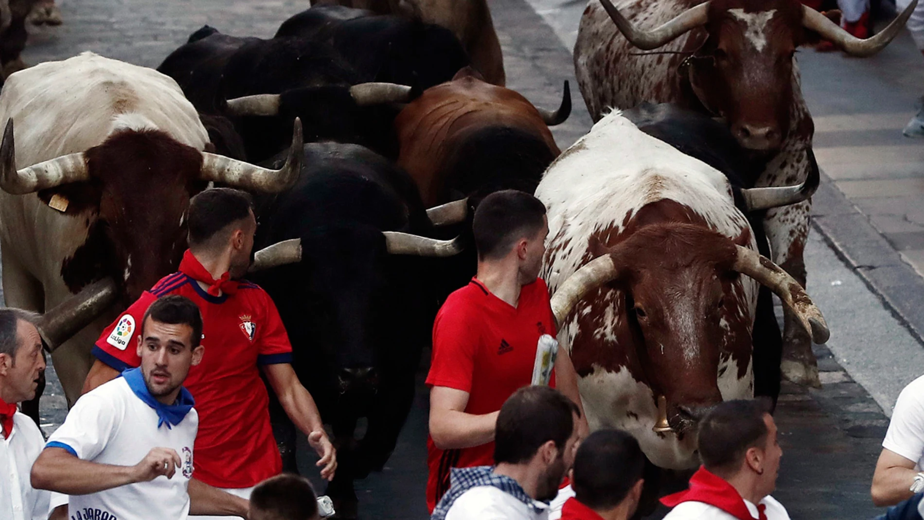 Cuarto encierro de los Sanfermines 2018 Cuarto encierro de los Sanfermines 2018