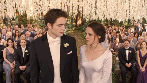 Boda Edward Cullen y Bella Swan en 'Crespúsculo'
