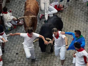 Cuarto encierro de San Fermín 2018 Cuarto encierro de San Fermín 2018