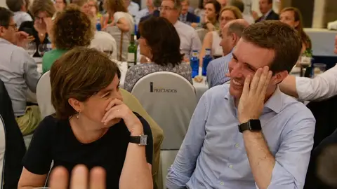 Santamaría y Casado coinciden en Madrid en una cena con diputados del Grupo Popular Santamaría y Casado coinciden en Madrid en una cena con diputados del Grupo Popular
