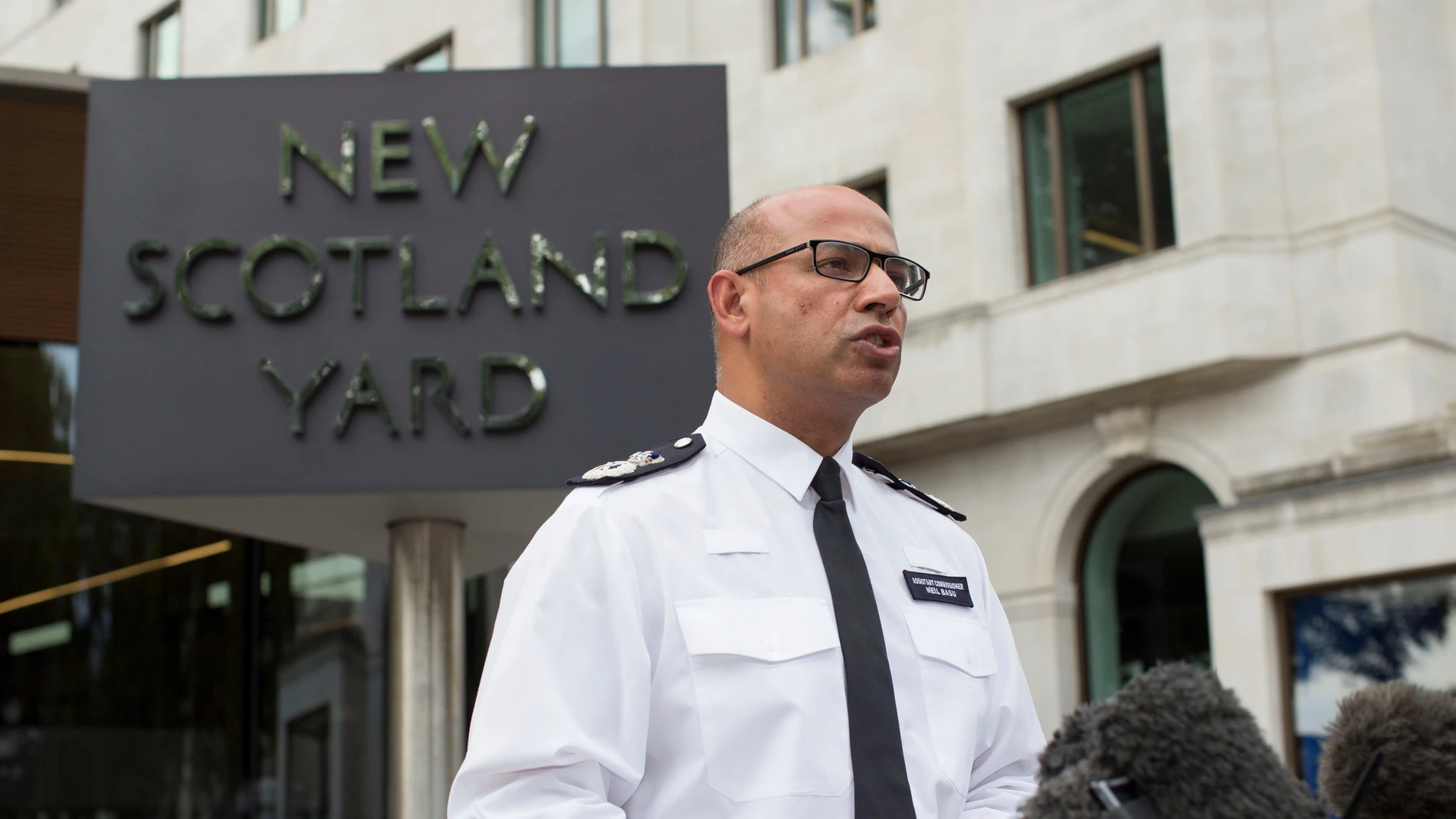 El jefe de la policía antiterrorista del Reino Unido, Neil Basu El jefe de la policía antiterrorista del Reino Unido, Neil Basu