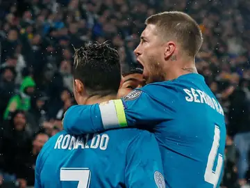 Ramos, junto a Cristiano Ronaldo Ramos, junto a Cristiano Ronaldo