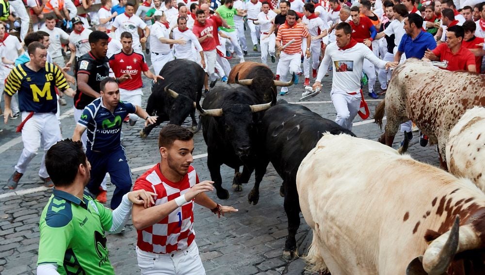 Cuarto encierro de los Sanfermines 2018