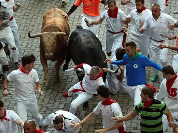 Cuarto encierro de San Fermín 2018 Cuarto encierro de San Fermín 2018