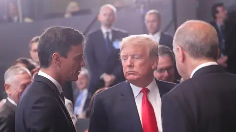 Encuentro entre Sánchez y Trump Encuentro entre Sánchez y Trump