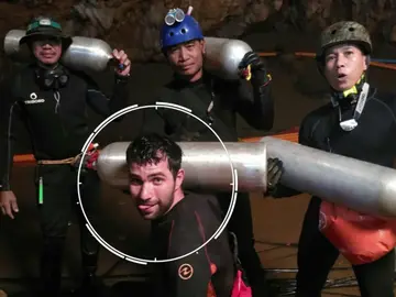El buceador español cuenta cómo participó en el rescate de Tailandia El buceador español cuenta cómo participó en el rescate de Tailandia