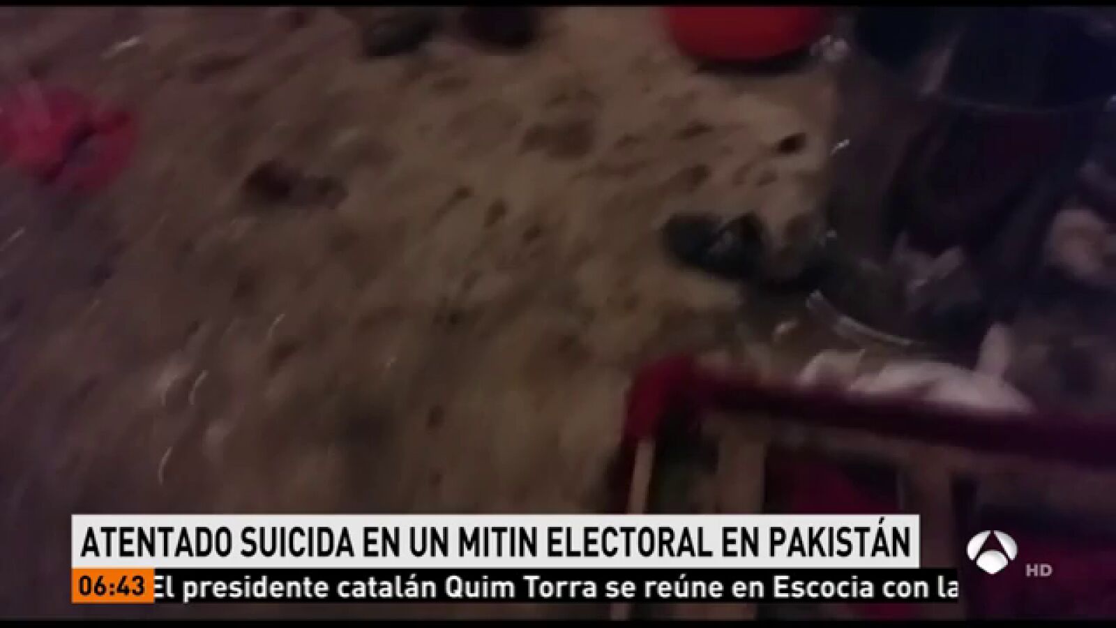  Aumentan a 20 los muertos en un atentado de los talibán paquistaníes contra un mitin en Peshawar