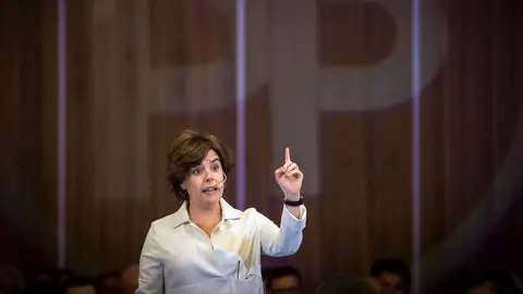 Soraya Sáenz de Santamaría en una imagen de archivo Soraya Sáenz de Santamaría en una imagen de archivo