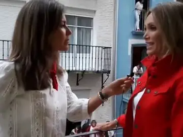 Antena 3 Noticias vive con la torera Cristina Sánchez el sexto encierro de San Fermín Antena 3 Noticias vive con la torera Cristina Sánchez el sexto encierro de San Fermín