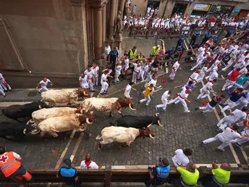 Sexto encierro de San Fermín 2018 Sexto encierro de San Fermín 2018