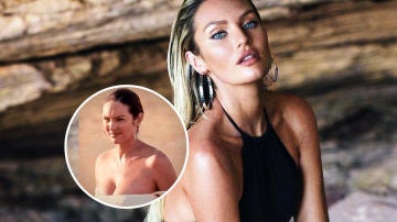 La modelo Candice Swanepoel de Victoria's Secret