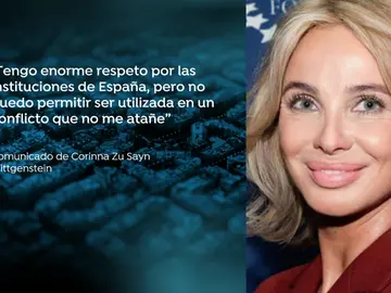 Corinna difunde un comunicado tras la polémica de que el Rey Juan Carlos la usó como testaferro Corinna difunde un comunicado tras la polémica de que el Rey Juan Carlos la usó como testaferro