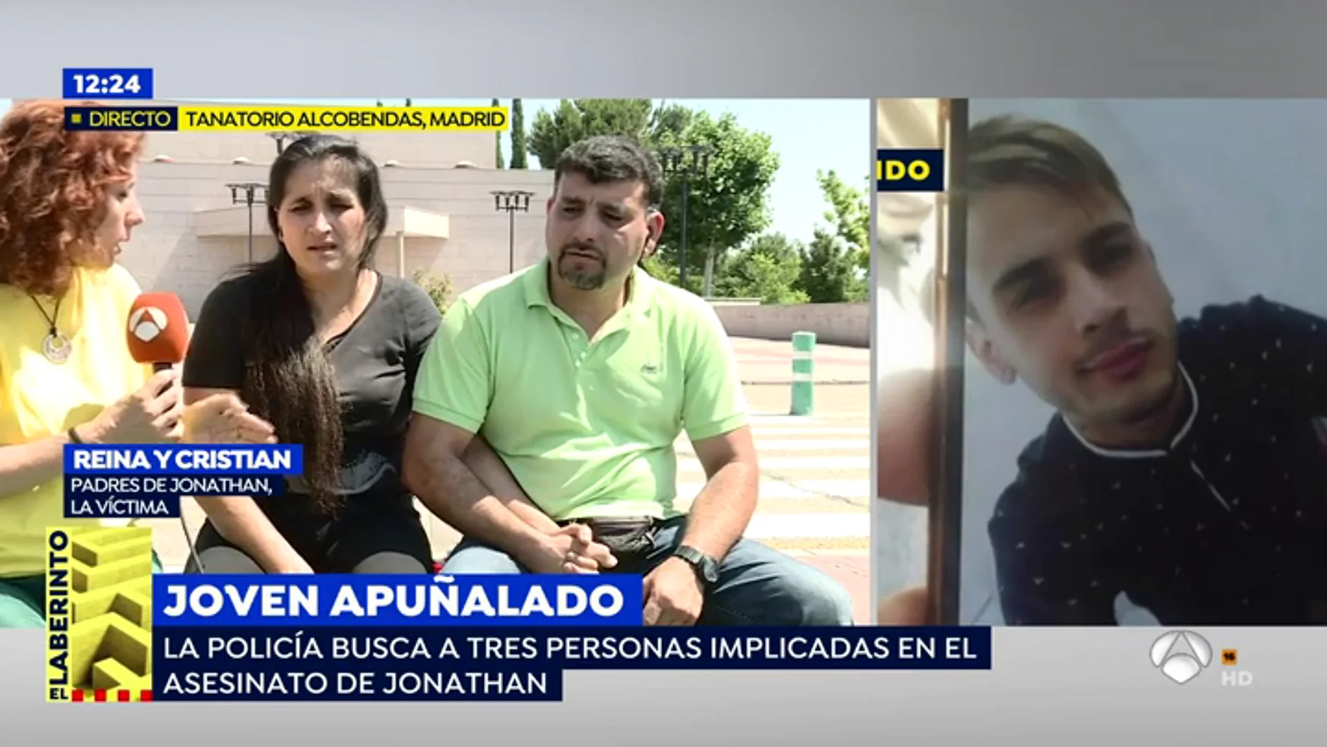 La madre del joven asesinado en San Sebastián de los Reyes: "Le pido a España que me ayude a encontrar a los 3 asesinos de mi hijo"