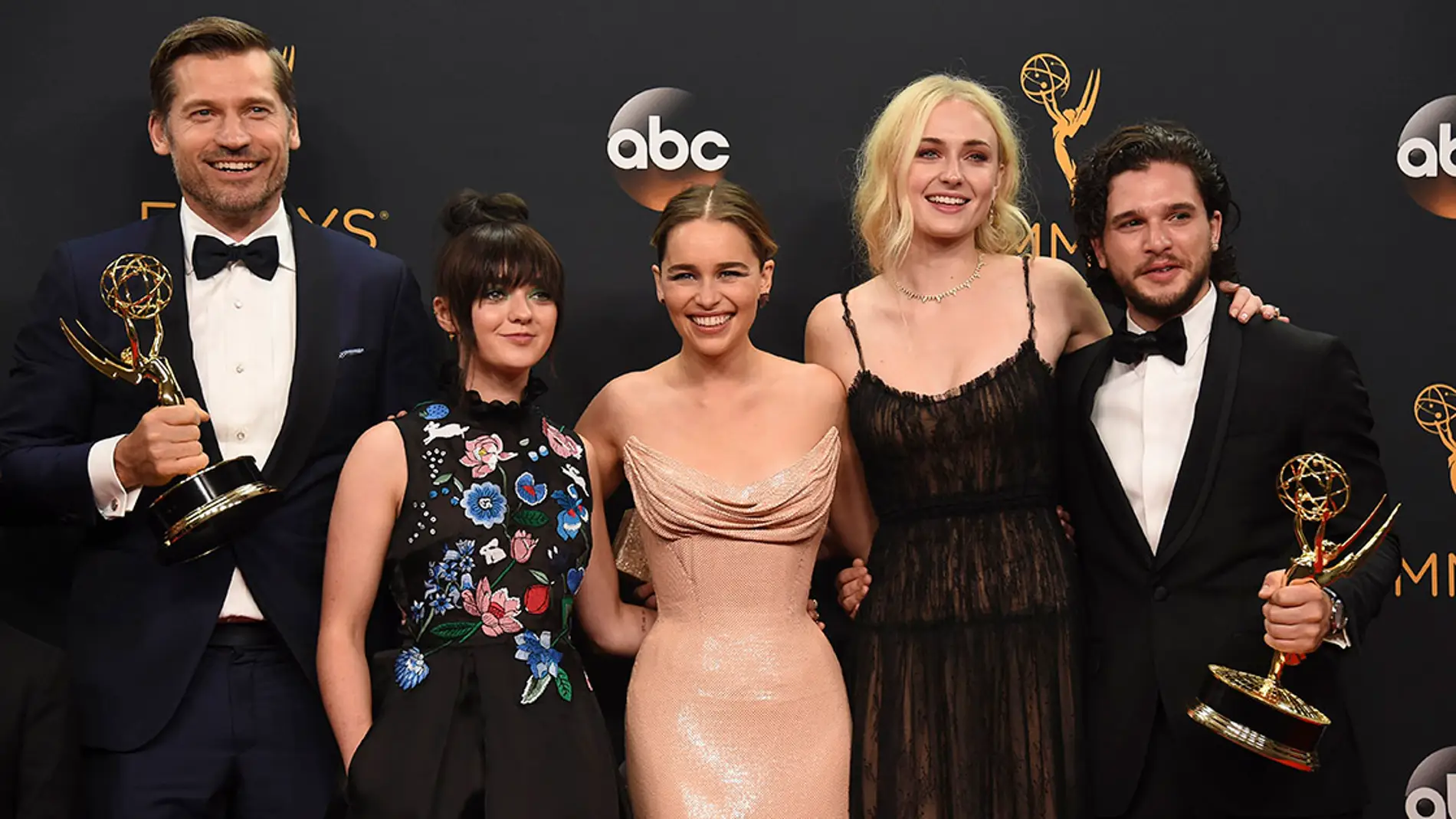 Los protagonistas de 'Juego de Tronos' en los Emmy